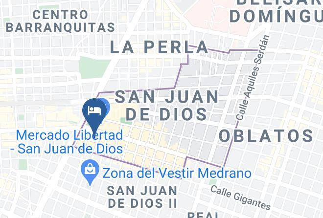 Guadalajara - Hotel Janeiro Maps