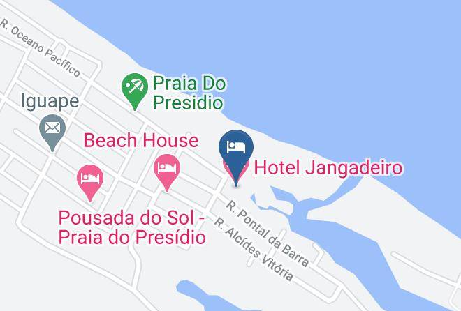 Aquiraz - Hotel Jangadeiro Maps
