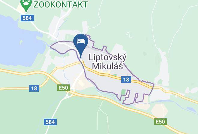 Liptovsky Mikulas - Hotel Janosik Maps