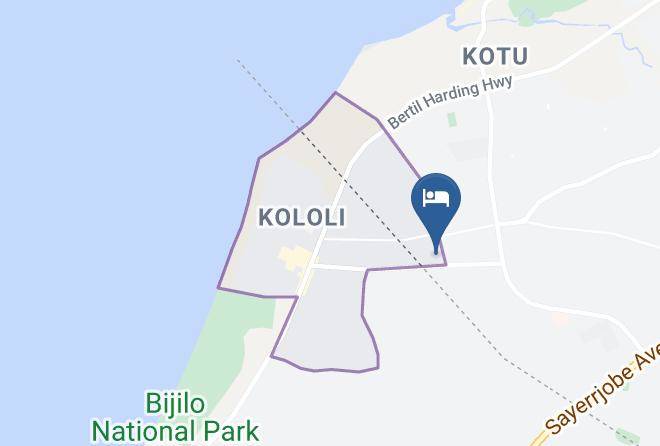 Serekunda - Hotel Janta Bi Maps