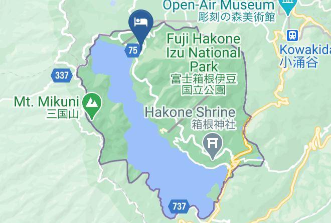 Hakone Townashigarashimo District - Hotel Japan Hakone Maps