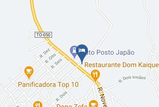 Arraias - Hotel Japao Maps
