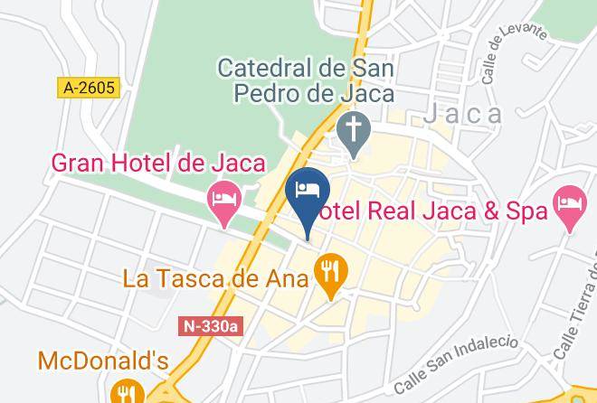 Huesca - Hotel Jaques Maps