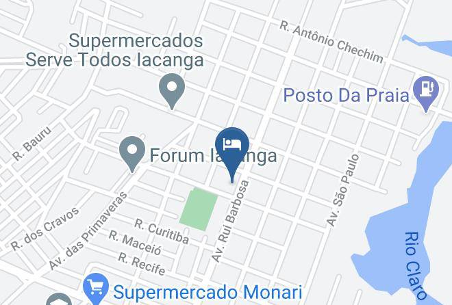 Iacanga - Hotel Jaragua Maps