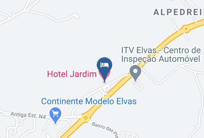 Elvas - Hotel Jardim Maps