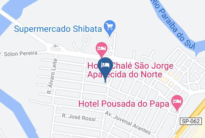 Aparecida - Hotel Jardim Paraiba Maps