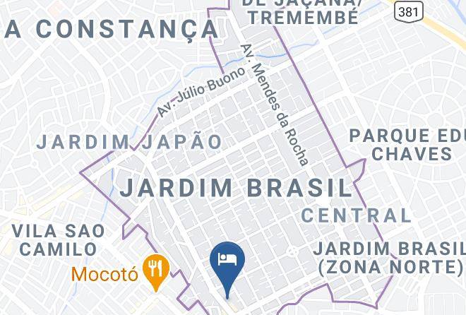 Sao Paulo Vila Medeiros - Hotel Jardim Maps