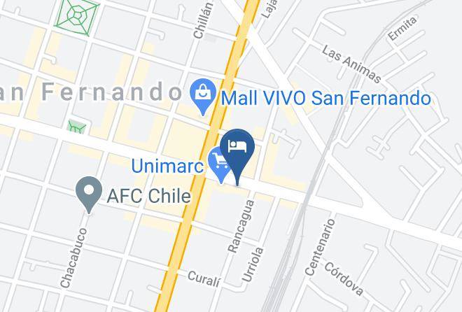Colchagua Province - Hotel Jardin Alto San Fernando Maps