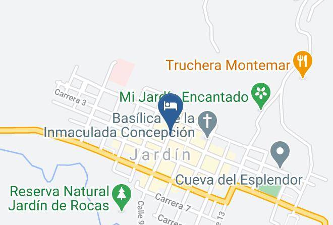 Jardin - Hotel Jardin Antioquia Maps