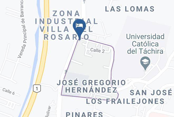 San Cristobal - Hotel Jardin C A Maps