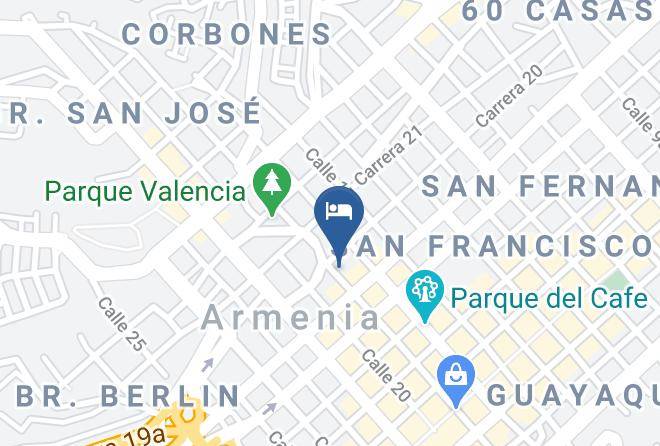 Armenia - Hotel Jardin Cafetero Maps