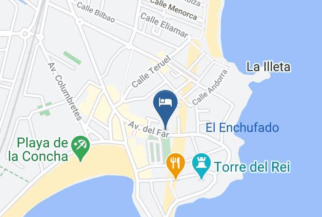Castellon - Hotel Jardin Maps