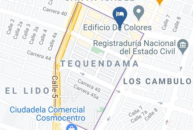 Cali - Hotel Jardin De Tequendama Maps
