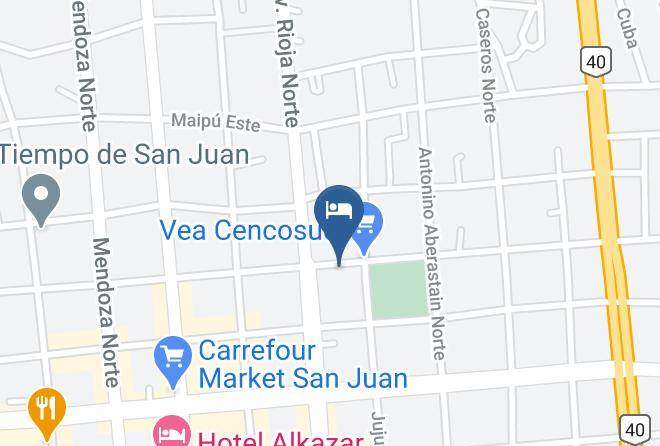 San Juan - Hotel Jardin Petit Maps