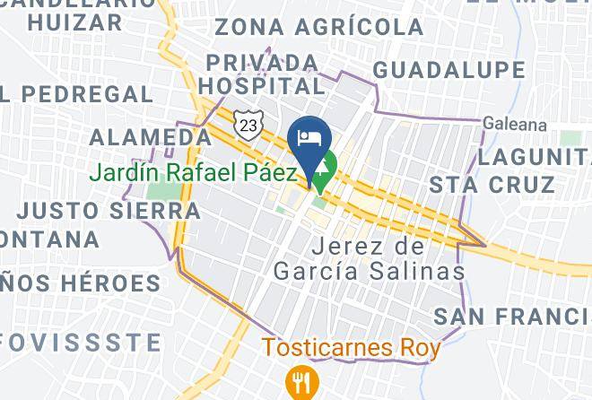 Jerez - Hotel Jardin Restaurant Bar Maps