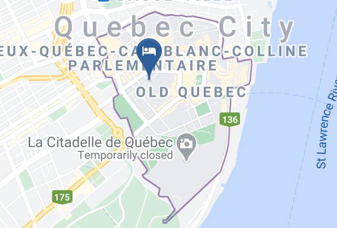Capitale Nationale - Hotel Jardin Ste Anne Maps