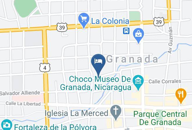 Granada - Hotel Jardin Y Spa De Granada Maps