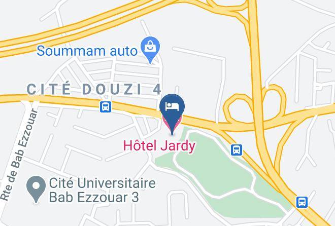Algiers - Hotel Jardy Maps