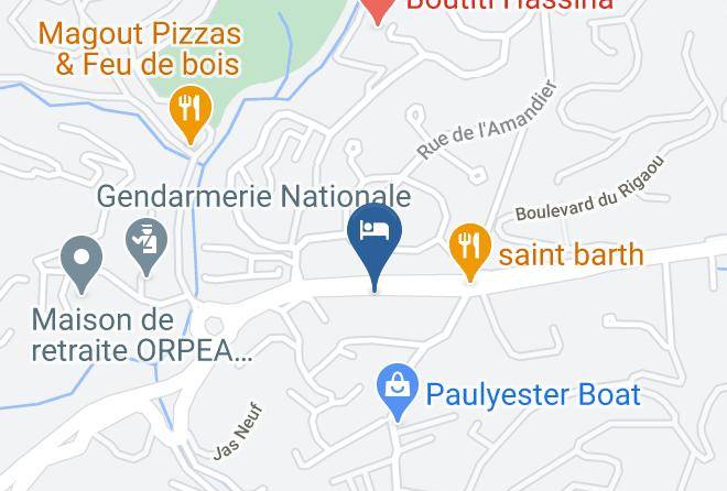 Var - Hotel Jas Neuf Maps