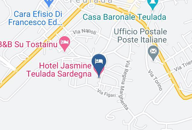 Province Of South Sardinia - Hotel Jasmine Teulada Sardegna Maps