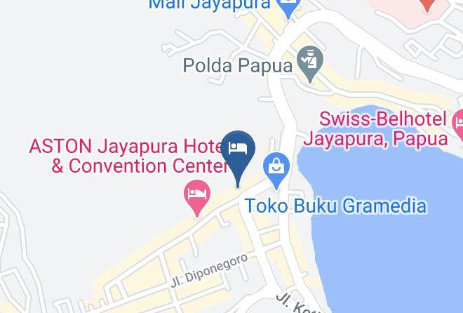 Kota Jayapura - Hotel Jasmine Jayapura Maps