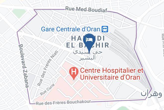 Oran - Hotel Jasmine Oran Maps