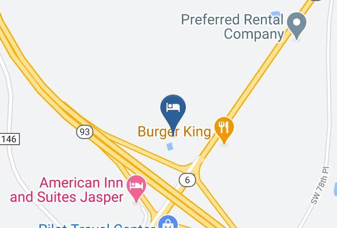 Hamilton - Budget Inn Of Jasper Maps