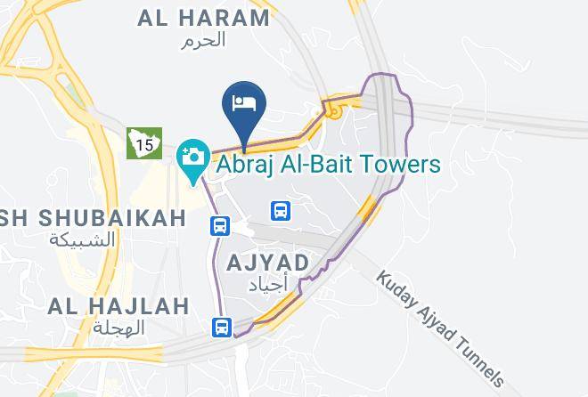 Mecca - Hotel Jawharat Al Waad Maps