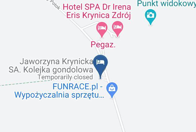 Hotel Jaworzyna Krynicka Map