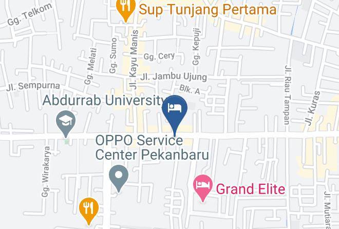 Pekanbaru - Hotel Jaya Mulia Maps