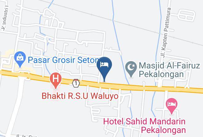 Kota Pekalongan - Hotel Jayadipa Maps