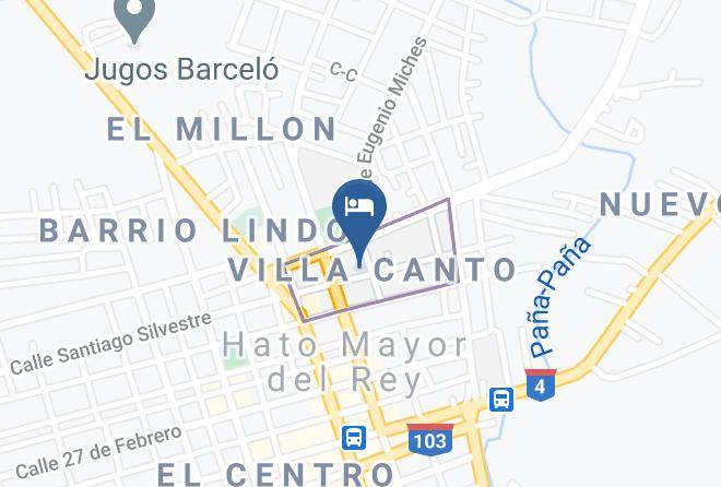 Hato Mayor Del Rey - Hotel Jb Maps