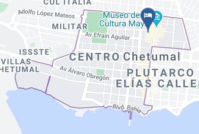 Othon P Blanco - Hotel Jb Maps