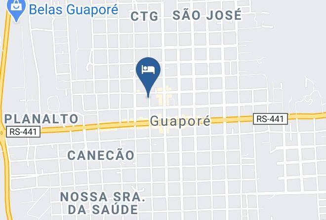 Guapore - Hotel Jc Borsatto Maps