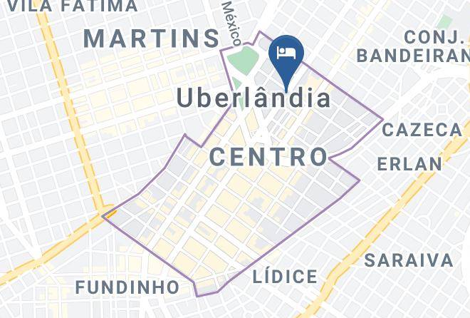 Uberlandia - Hotel Jca Uberlandia Maps