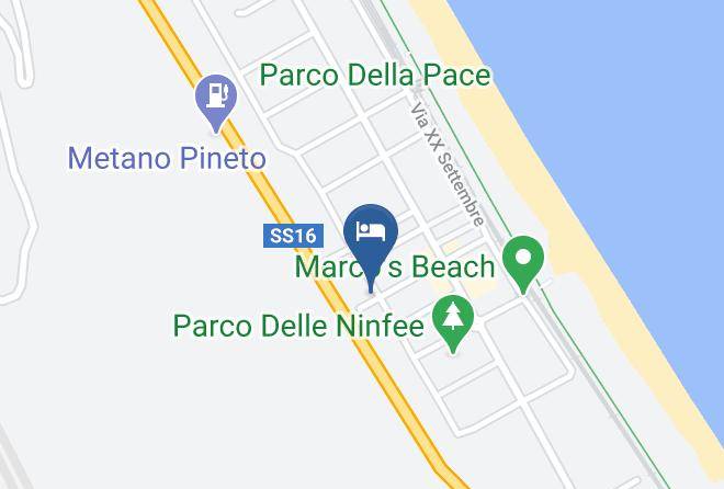 Teramo - Hotel Jean Pierre Maps