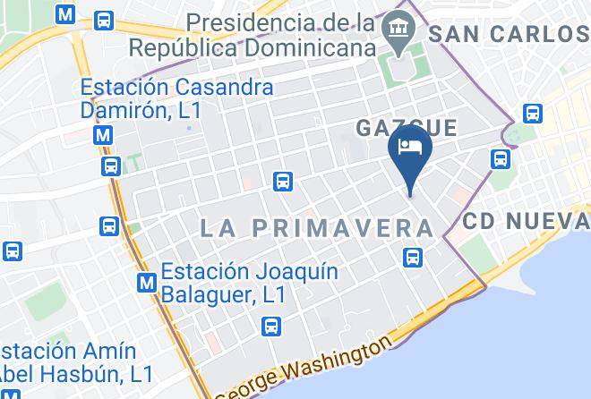 Santo Domingo De Guzman - Hotel Jecasergian Maps