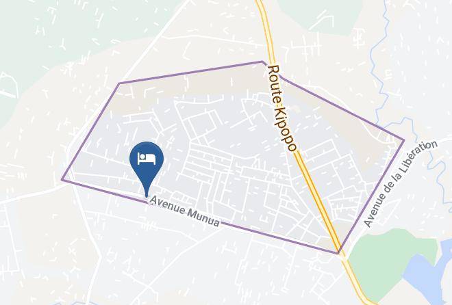 Lubumbashi - Hotel Jedra & Sisters Maps