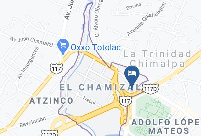 Totolac - Hotel Jeems Maps