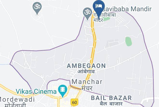 Ambegaon - Hotel Jeevan Manchar Maps