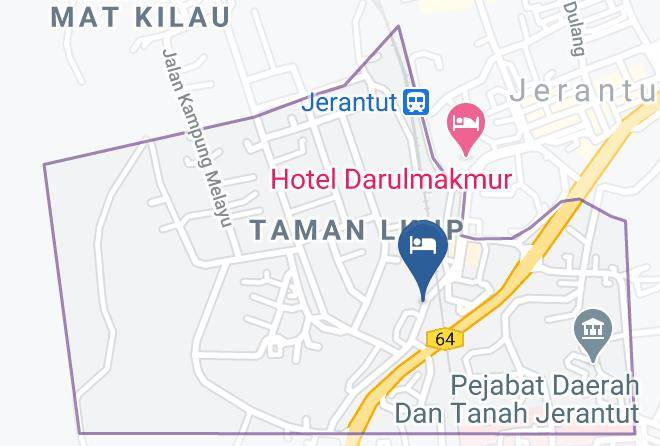 Jerantut District - Hotel Jelai Maps