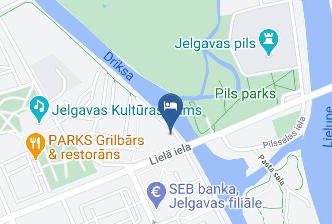 Hotel Jelgava Map