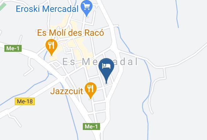 Hotel Jeni & Restaurante Map