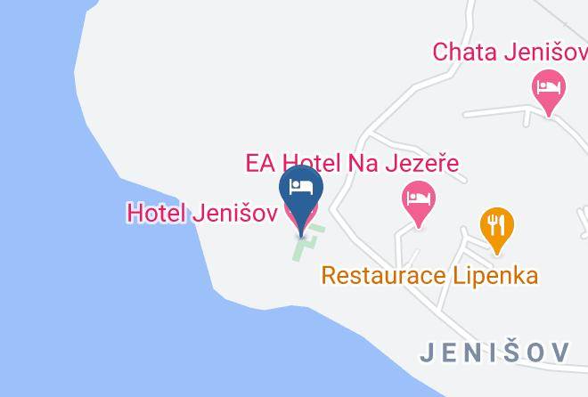 Cesky Krumlov - Hotel Jenisov Maps