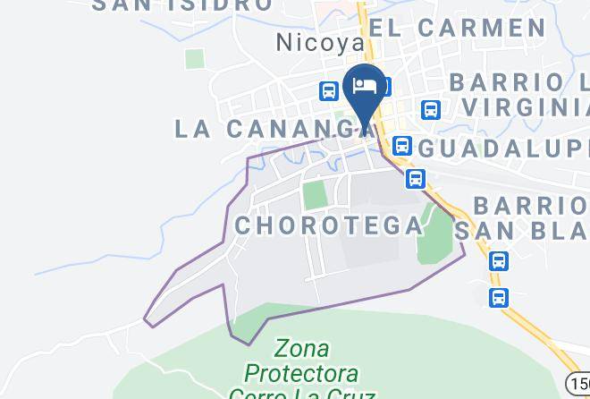 Nicoya - Hotel Jenny Maps
