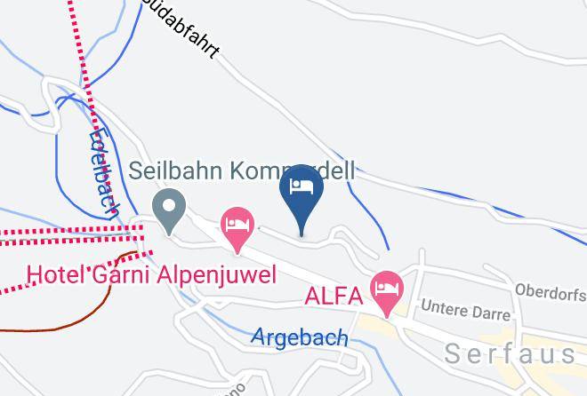 Landeck - Hotel Jenny's Schlossl Maps