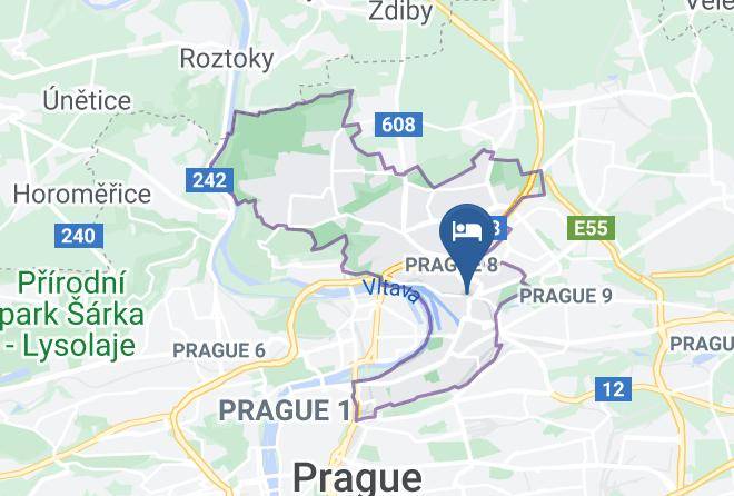 Prague - Hotel Jerabek Maps