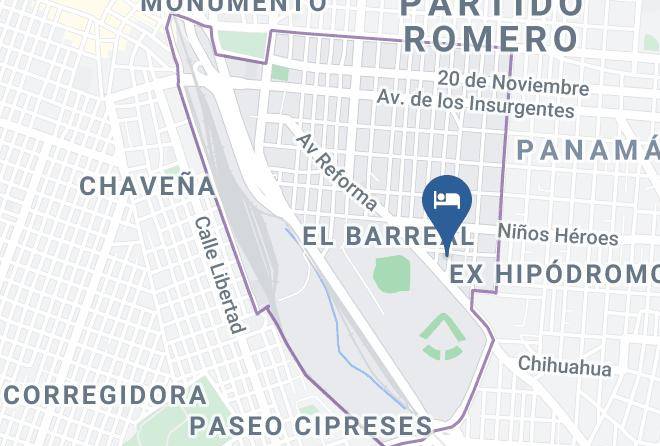 Juarez - Hotel Jerez Maps