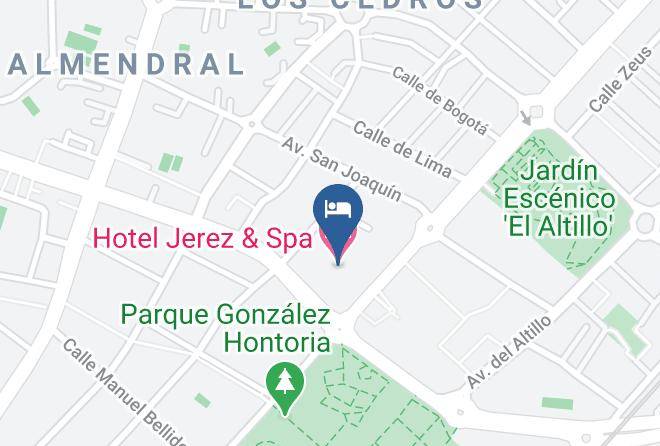 Cadiz - Hotel Jerez & Spa Maps