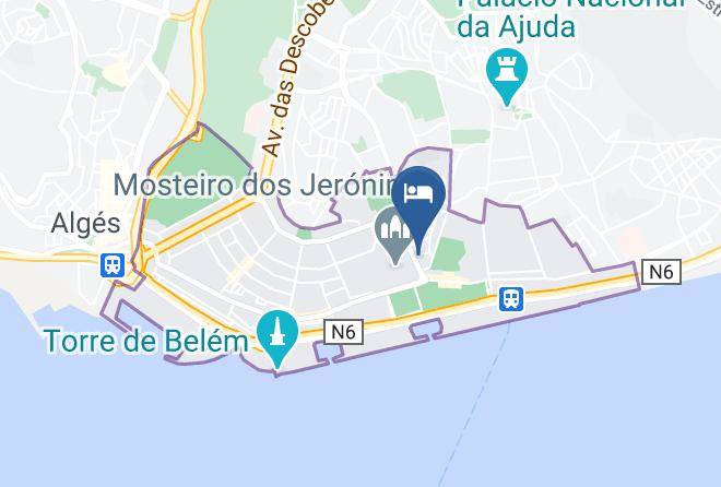 Lisbon - Hotel Jeronimos 8 Maps